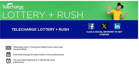 Telecharge Lottery : r/Broadway .